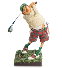 FO-85504 Статуэтка "Гольфист" (Fore..! The Golfer. Forchino)