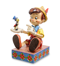Disney-4043647 Фигурка "Пиноккио и сверчок (Свисти - не грусти!)"